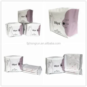 Soft Cotton Feminine Sanitary Pads Package Type